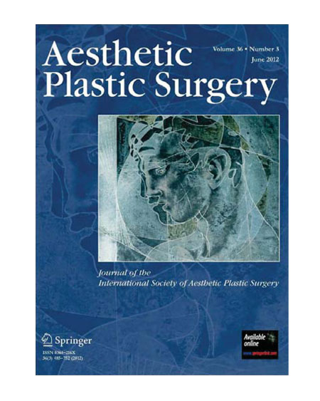 Aesthetic Plast Surg, 36 / 2012 (3) 永井宏治 共著